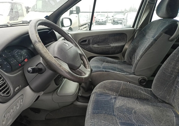 Renault Scenic cena 3500 przebieg: 353000, rok produkcji 2001 z Warszawa małe 92